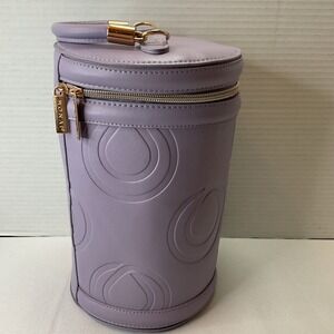 Monat Purple Zipper Travel Bag - 9.5" x 6"‎ Toiletries Product Carrying Case